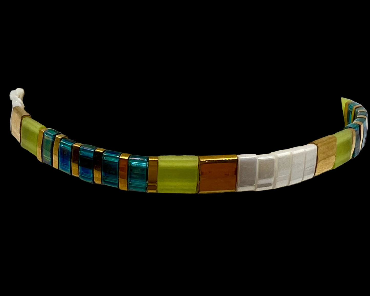 Teal Pearl Anklet