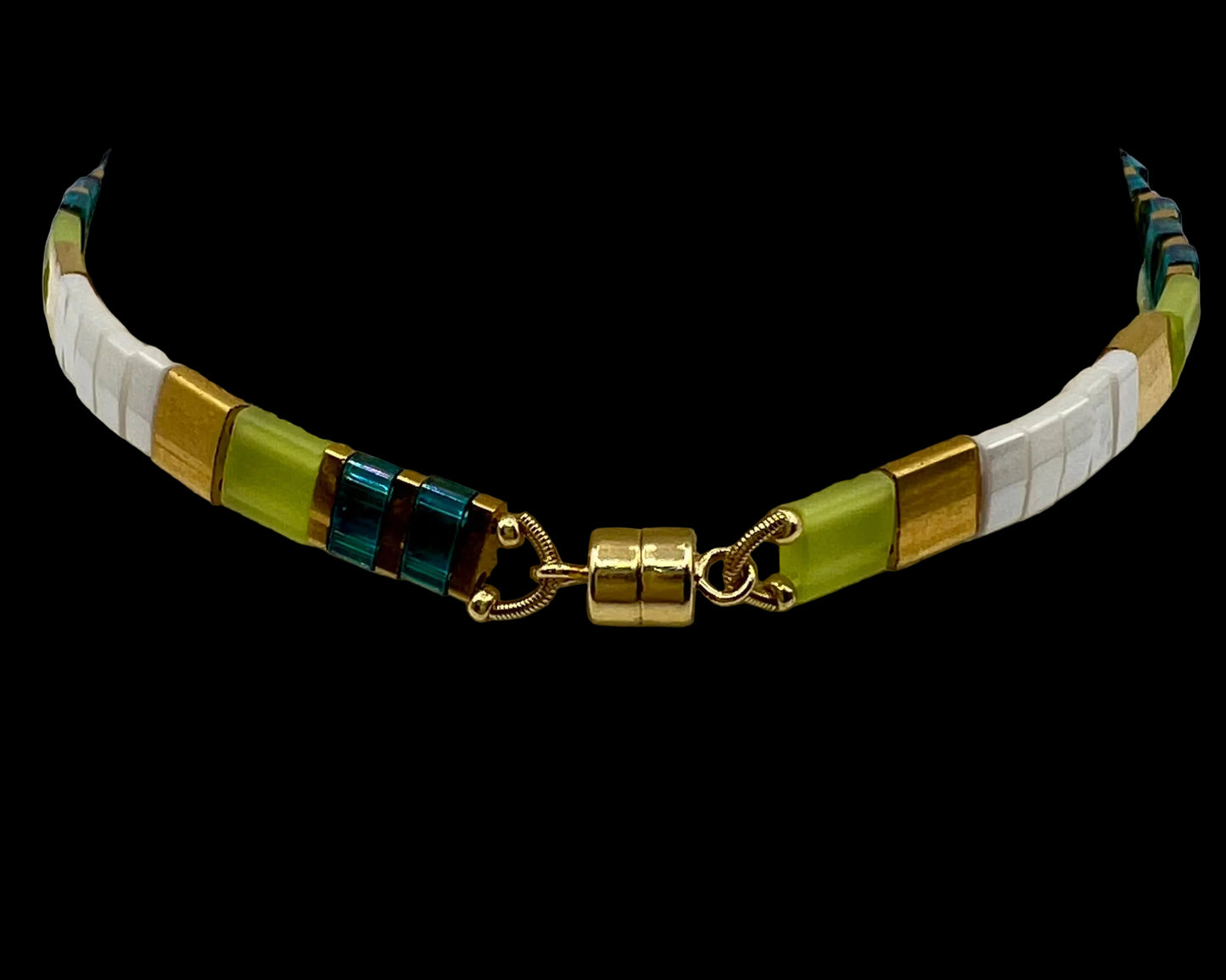 Teal Pearl Anklet