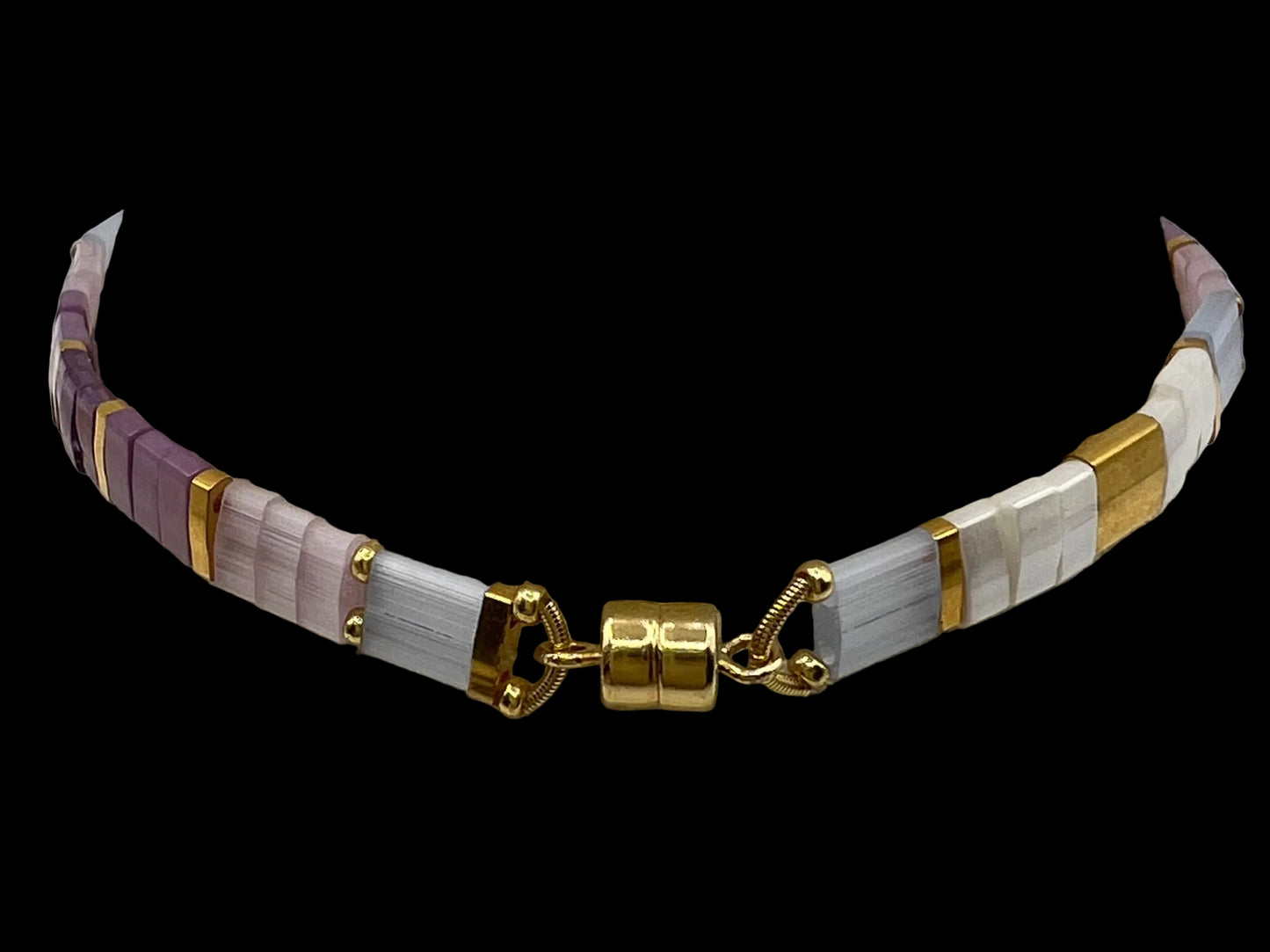 Purple Pearl Anklet